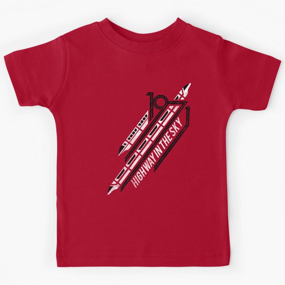 Monorail Red T-Shirt Kids T-Shirt 110
