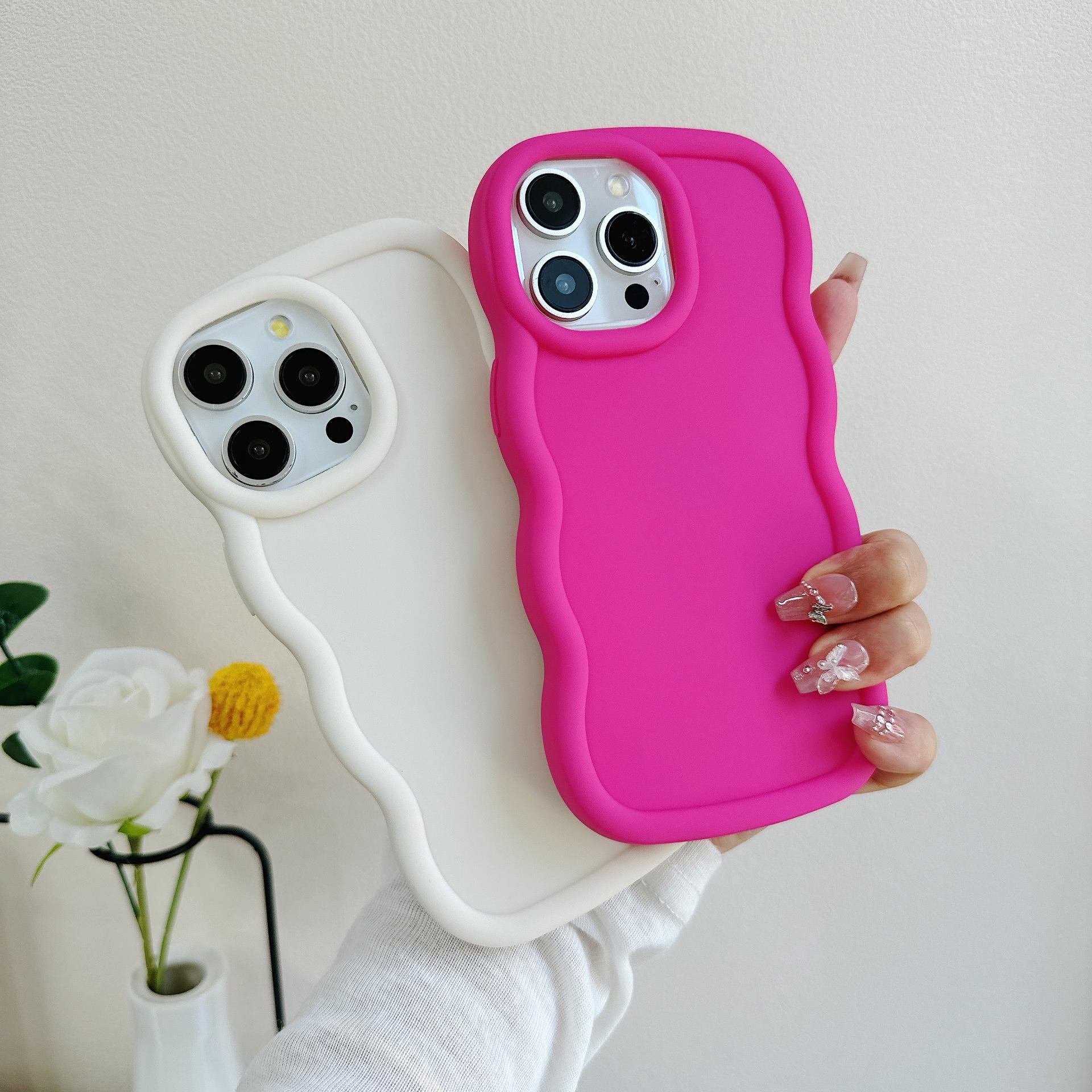 

Macaron Suitable for Transmos Infinix Mobile Phone Case Smart8 Cartoon Solid Color Tecno Protective Case ITEL RS4