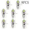 5/10Pcs Transparent Nursery Pots Hydroponic Seedling Germination Cup Seed Starting Pot Plant Gardening Planting Nutrition Cup
