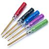 5pcs Mini 0.9/1.27/1.3/1.5/2.0mm Hex Screw Driver Set Screwdriver For Axial SCX24 1/24 RC Crawler Truck Boat/ Drone/Helicoptor