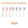 XiaomiFor Oclean Flow/X/ X PRO/ Z1/ F1/ One/ Air 2 /SE Brush Heads Soft DuPont Sonic Toothbrush Vacuum Bristle 7pcs Replacement Heads