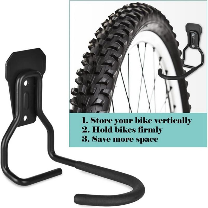 Bike Stands Wall Mount Bicycle Stand Holder Mountain Bike Rack Stands Hanger Hook Storage Bicycle Hanger Garage Ceiling Storage