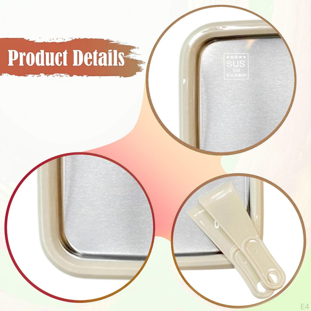 Natychmiastowa Maszynka do Lodów Zimna Płyta z Łopatkami do Kuchni