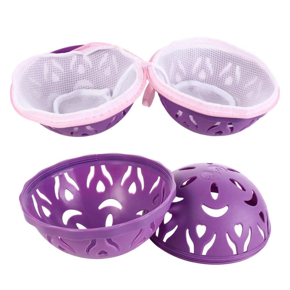 

Reusable Laundry Bag Anti-Winding Cleaning Tool Magic Bra Saver Household Random Color