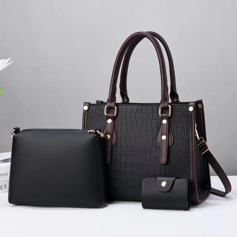 Popular winter bag popular women s fashion new women s shoulder crossbody versatile handbag чёрный