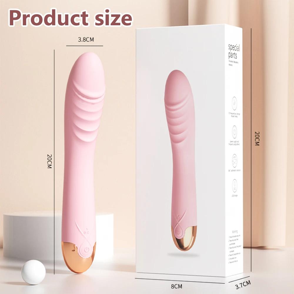 10 Modes Silicone Vibrator Dildo Massager Female Masturbator G-spot Clitoral Stimulator Sex Toys Things for Women Adult Supplies