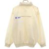Mobil-F1 90s Old Company Jacket L white Hooded Men's Used