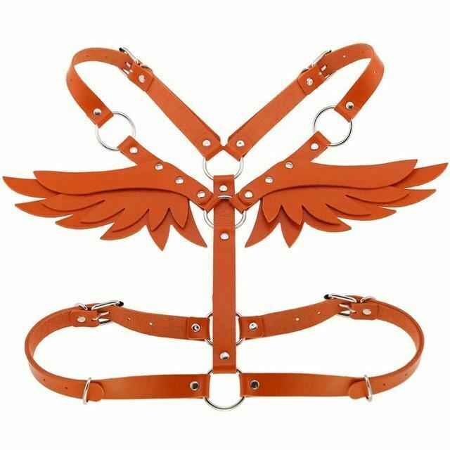 Angel Wings Body Harness 16 Colours Fetish Clothing Clothing