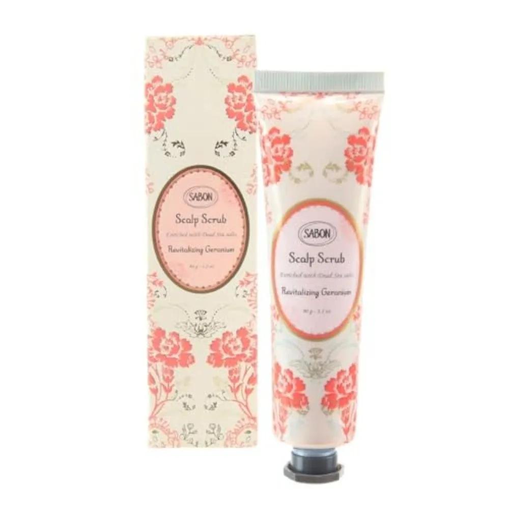 SABON Head Scrub Revitalizing Geranium 90g 2-Piece Set