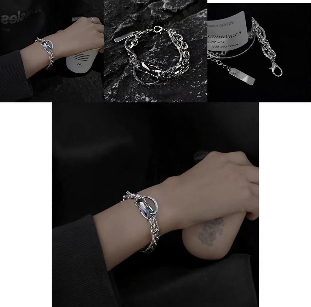 Trendy Multi-layer Wrap Bracelet For Men Chic Minimalist Couples Jewelry