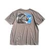 [USED] 7TSM2 MAGELLAN Dog Back Print Short Sleeve T-shirt, Used Clothing