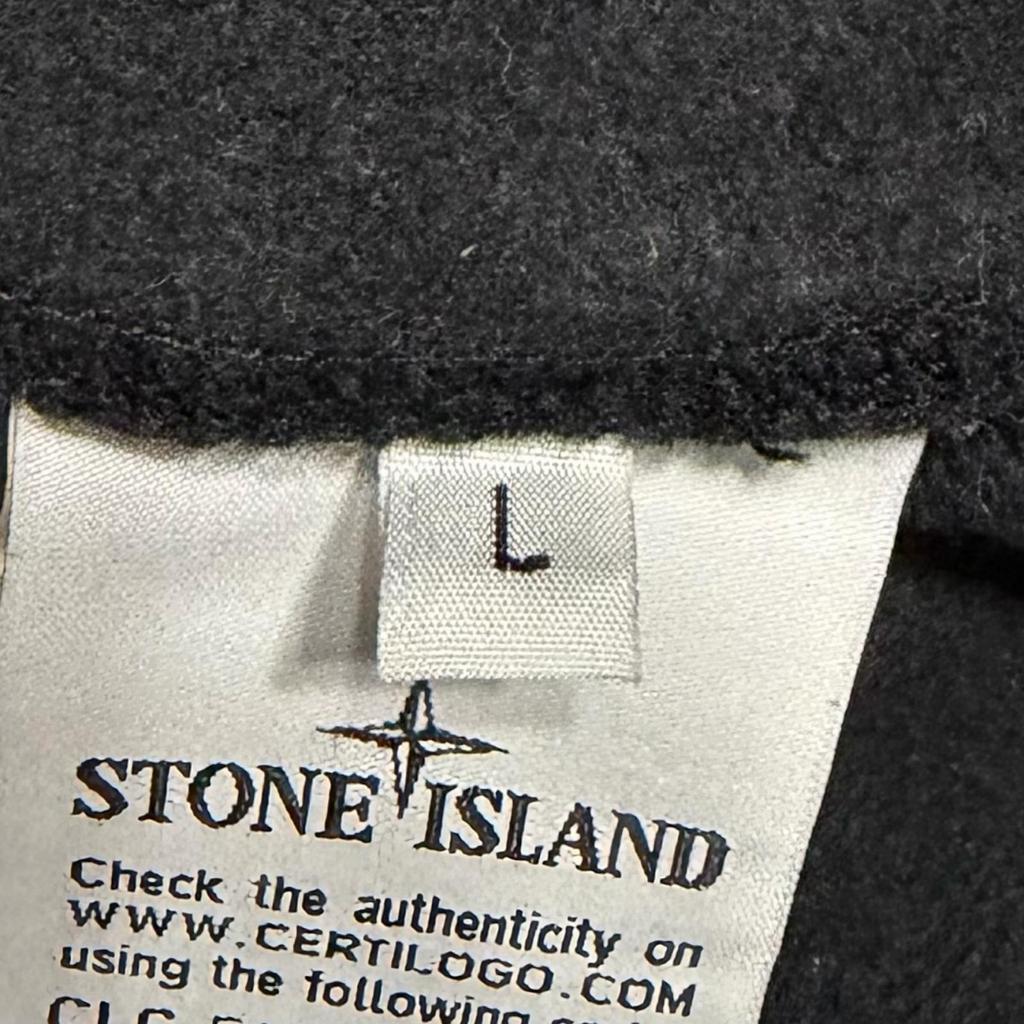 Used STONE ISLANDParker black mens