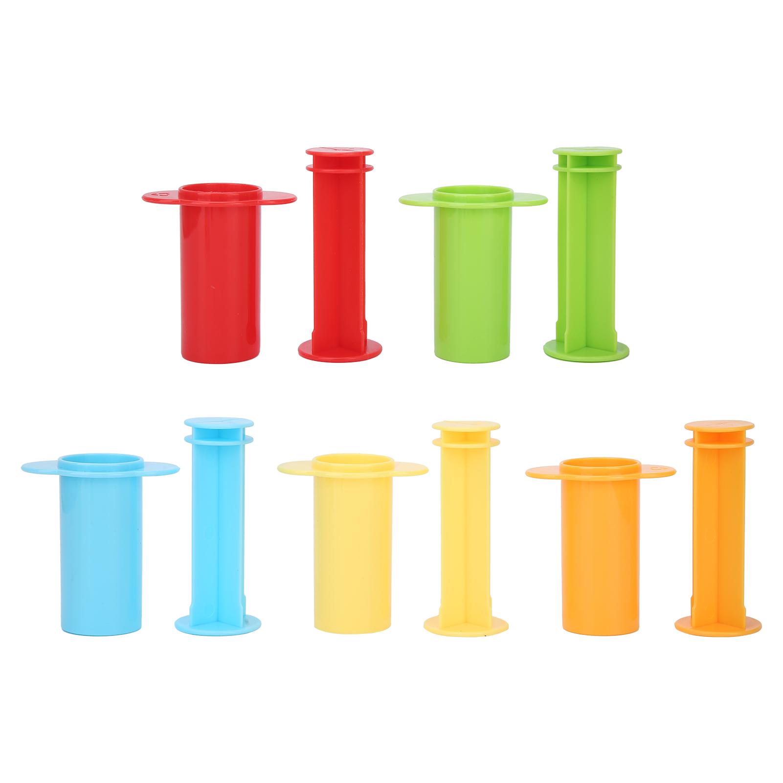 

5 шт. Глиняный экструдер DIY Цветной экструдер Пластиковые инструменты для лепки для детской игры с глиной