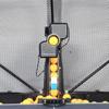 50W Automatic Robot Table Tennis Ping-pong Ball Machine Practice Recycle 0-9 Head Swinging Speed New Black  80*34*34cm