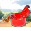 10/20Pcs Chicken Duck Drinking Cup Automatic Drinker Chicken Feeder Plastic Poultry Farm Water Drinking Cups Easy Installation