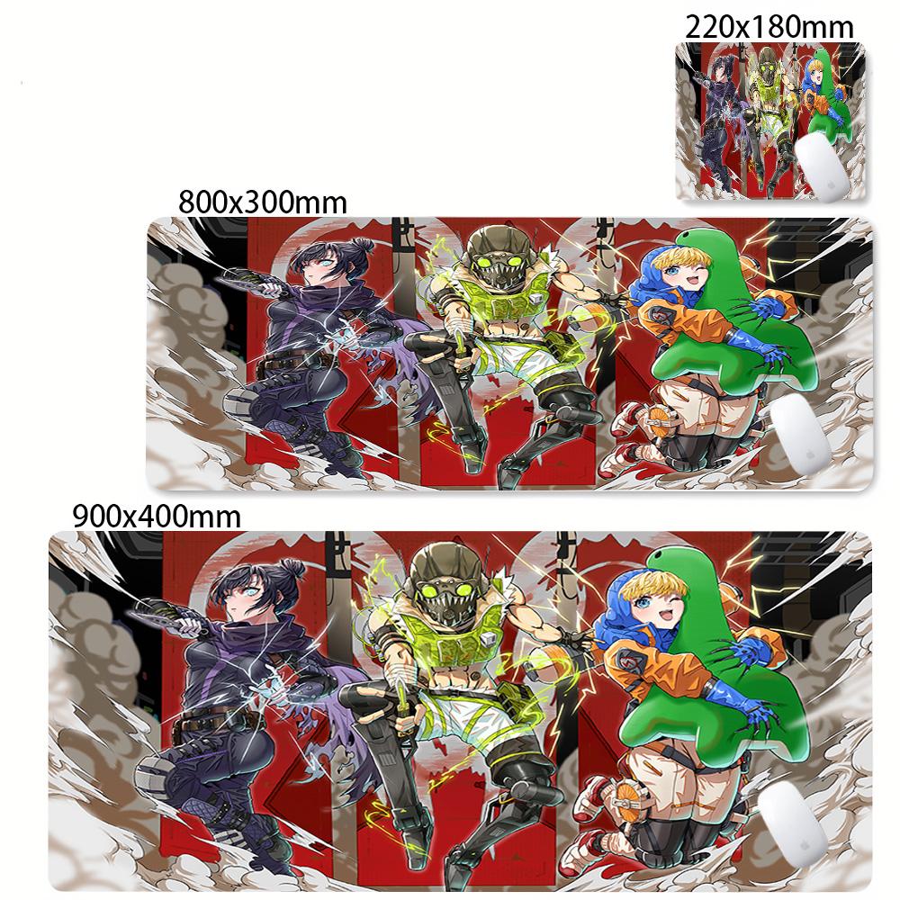Apex Legends Loba Mouse Pad Custom New Gaming Anime Mousepad Keyboard Accessories Office Deskmat Game Rubber AntiSlip Mouse Mat