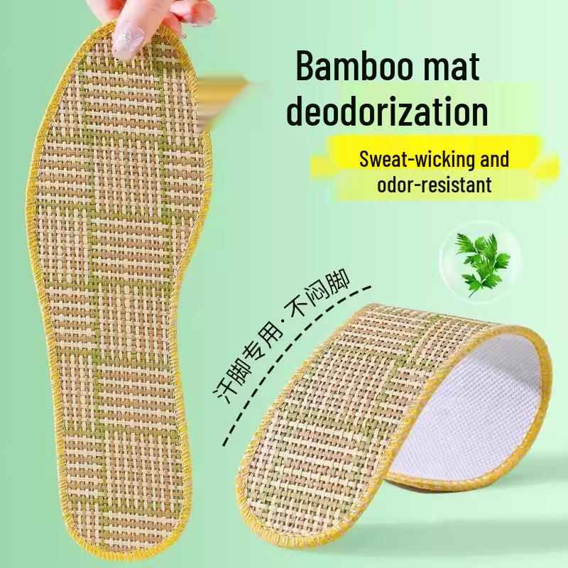 

Скидка для новичков 5 пар: Летние бамбуковые охлаждающие стельки - Дышащие, Влаговпитывающие, Дезодорирующие для мужчин и женщин 5 Pairs - Breathable Cool Mat Thin Style; 41