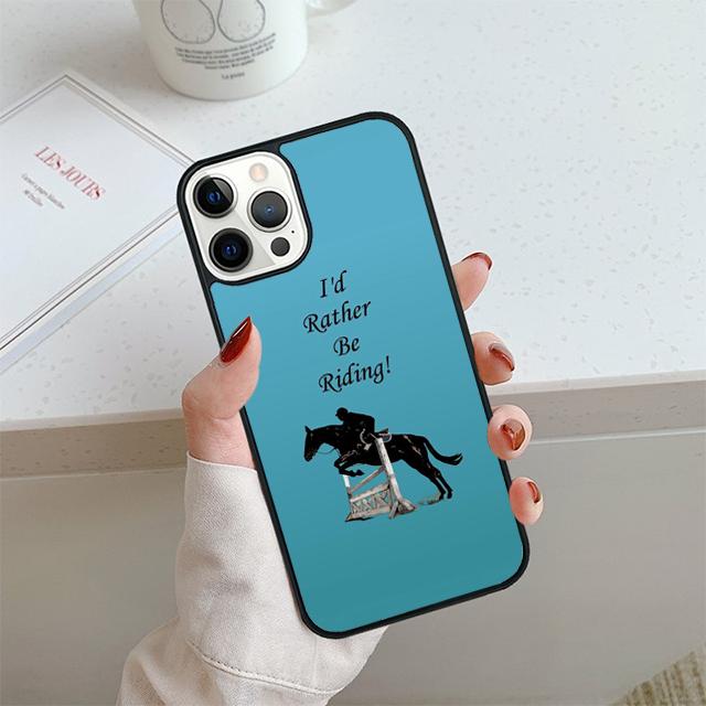 

Чехол для телефона с рисунком лошади и пони для iPhone 17 Air 14 15 16 13 12 Чехол для Apple 14 15 16 Pro Max Plus Coque iPhone 15