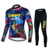 Autumn and Winter Long-sleeved Cycling Suit Men's and Women's Outdoor Mountain Bike Road Cycling Sports Clothing
