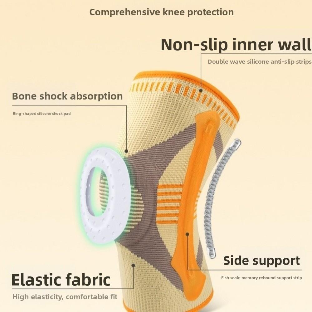 Shock-absorbing Knee Sleeves Anti-collision Knee Support Brace Sports Knee Pad  Sports Protection
