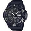 Big Face Quartz Watch Mrw 210h 1av Men S Black Silver