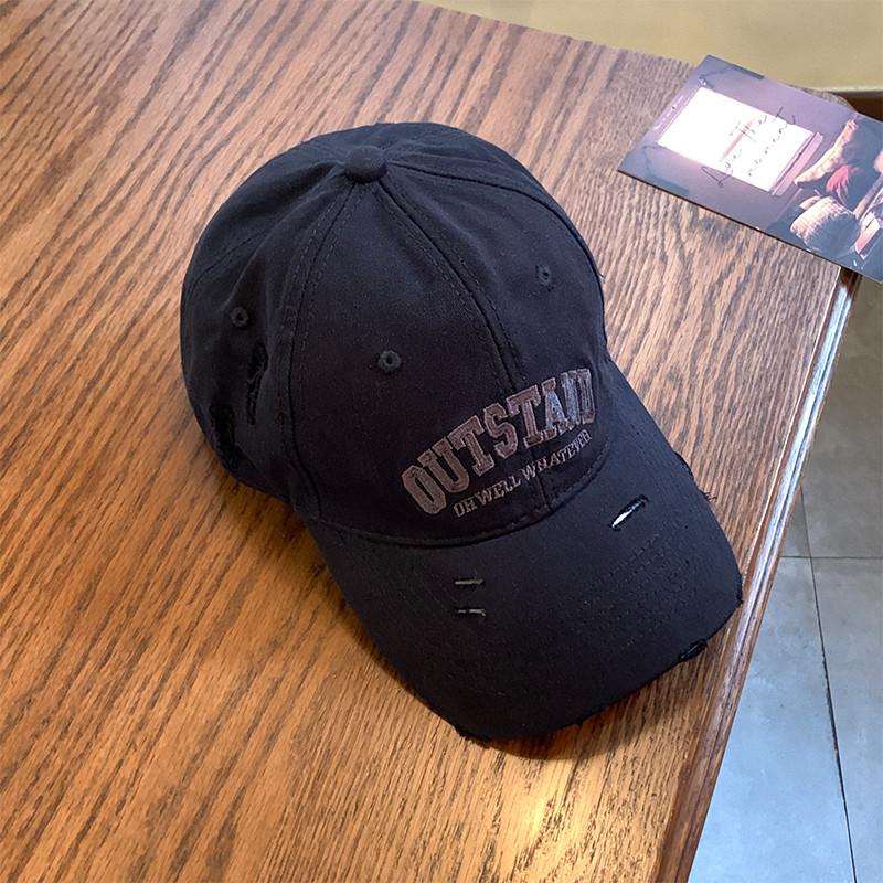 Classic Vintage Cotton Baseball Cap With Embroidery For Sun Protection And Casual Wear