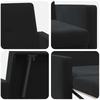 Black Fabric Sofa Bed