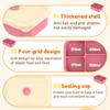 4 Compartment Lunch Box Leak Proof Silicone Meal Boxes with Lids Snack Container Microwave Oven Bento Box for Adult and Students