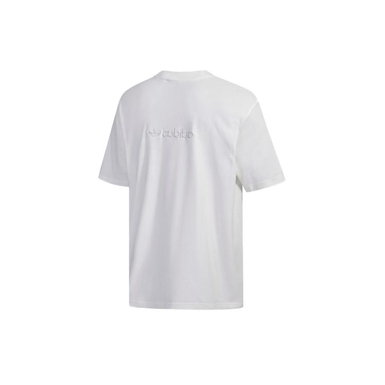 adidas originals Embroidered Logo Short Sleeve White Men s GL6149 XL