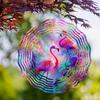 10 Inch Hanging Wind Spinner with 360 Degree Hook for Balcony Garden Decor Spring Summer Outdoor Decoration