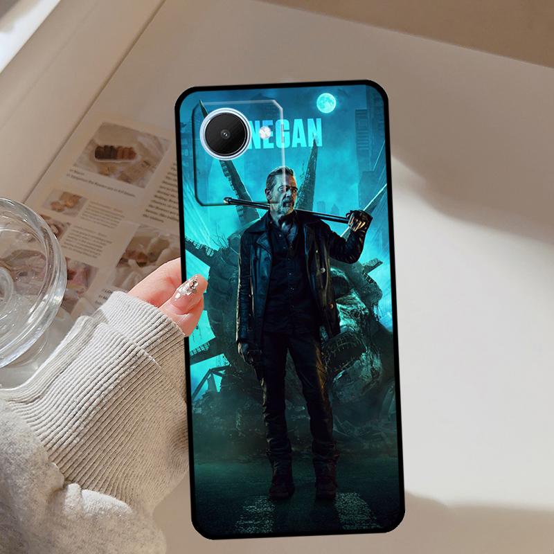 The Walking Dead Negan Art For Realme C67 C75 C61 C55 C53 C51 C21Y C25S GT 7 Pro 5 6 GT 6T 10 11 12 13 14 Pro Plus Case