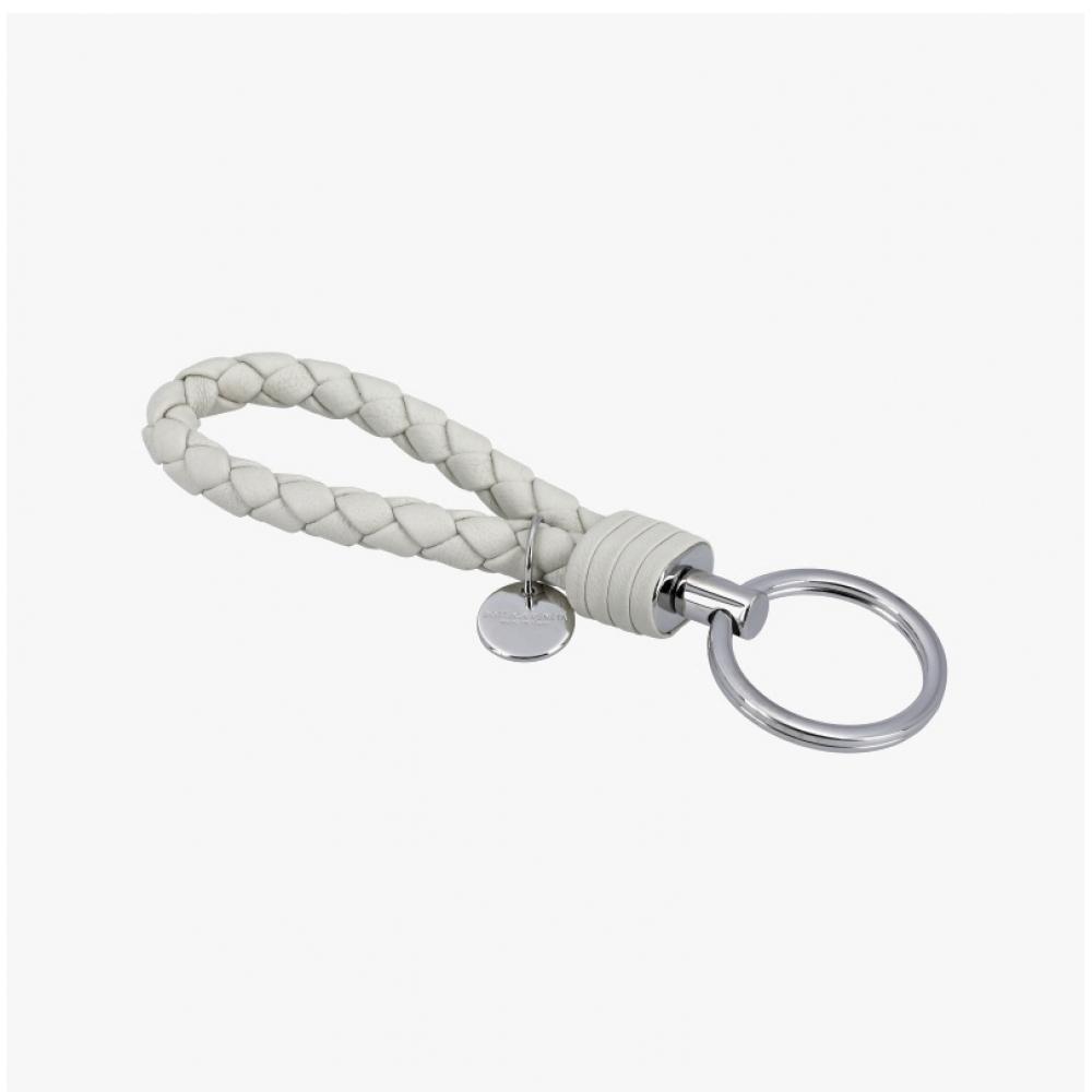 Bottega Veneta 113539 V3un1 9653 Intrecciato Keyring