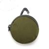 Sports And Outdoor Tactical Earphone Case Hanging Bag Key Case Round Mini Coin Purse Simple And Fashionable Storage