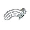 SM Stainless Steel Cock Cage Cage of Shame Male Chastity Device Erotic Urethral Lock Chastity Belt Chastity Cage Male Sex Toys
