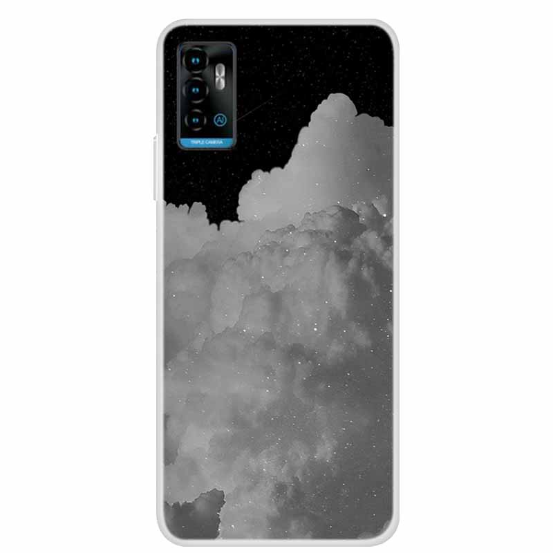 

For ZTE Blade A71 Case Animals Bumper Silicone TPU Soft Cover Phone Case For ZTE Blade A71 A7030 Shockproof Cartoon Coque Funda A7030