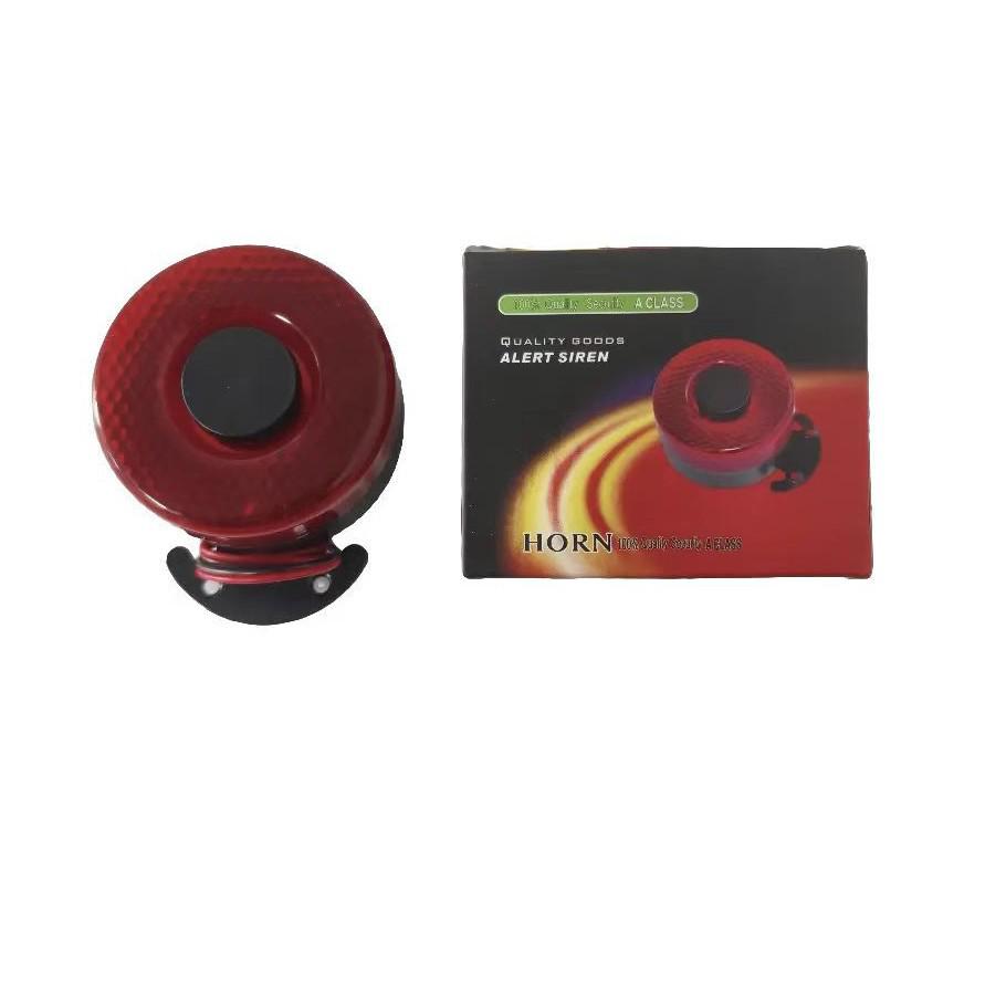 QT04 12V Reversing Buzzer with Red Light for Small Vehicles