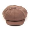 Universal Chemistry Wool Brown Belted Newsboy Cap