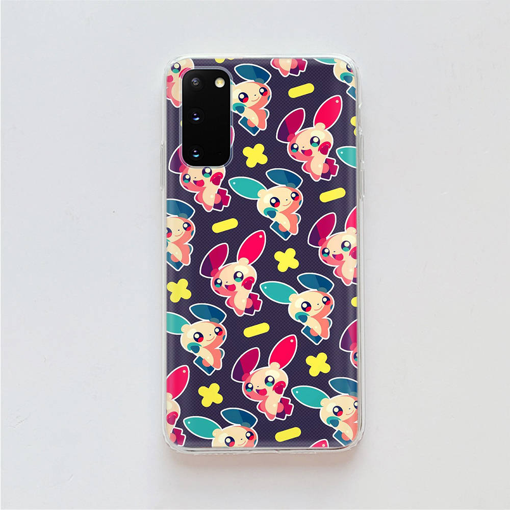 AP7 Pokemon Clear Case for Samsung A04 A14 A23 A34 A54 M23 M33 M52 M53 Realme 10 9 C30S C35 C55 VIVO Y02 Y21 Y33S Y51 X80 V25 Cover