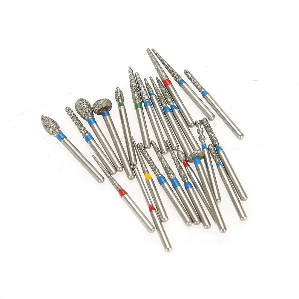 24 Holes Dental Burs Holder   Dental Diamond Burs Drill High Speed Block Box Dental Tool