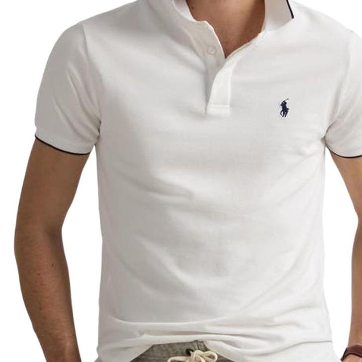 Polo Ralph Lauren Logo Embroidered Short Sleeve Polo Shirt Classic Edition Men Tops 710969608-005