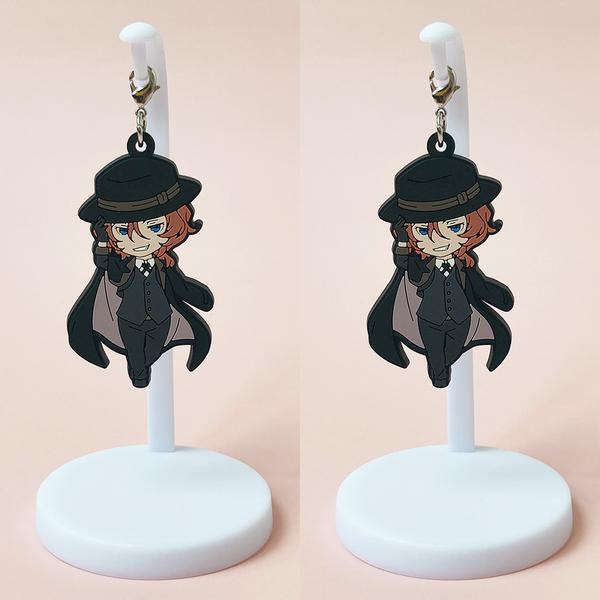 Kiring Rugger Rubber Maskottchen Waren Sojamaske Kapsel Spielzeug Gacha Figuren Ständer [Choi Ae Hanger], Single _ White 2 koreanisches Spielzeug
