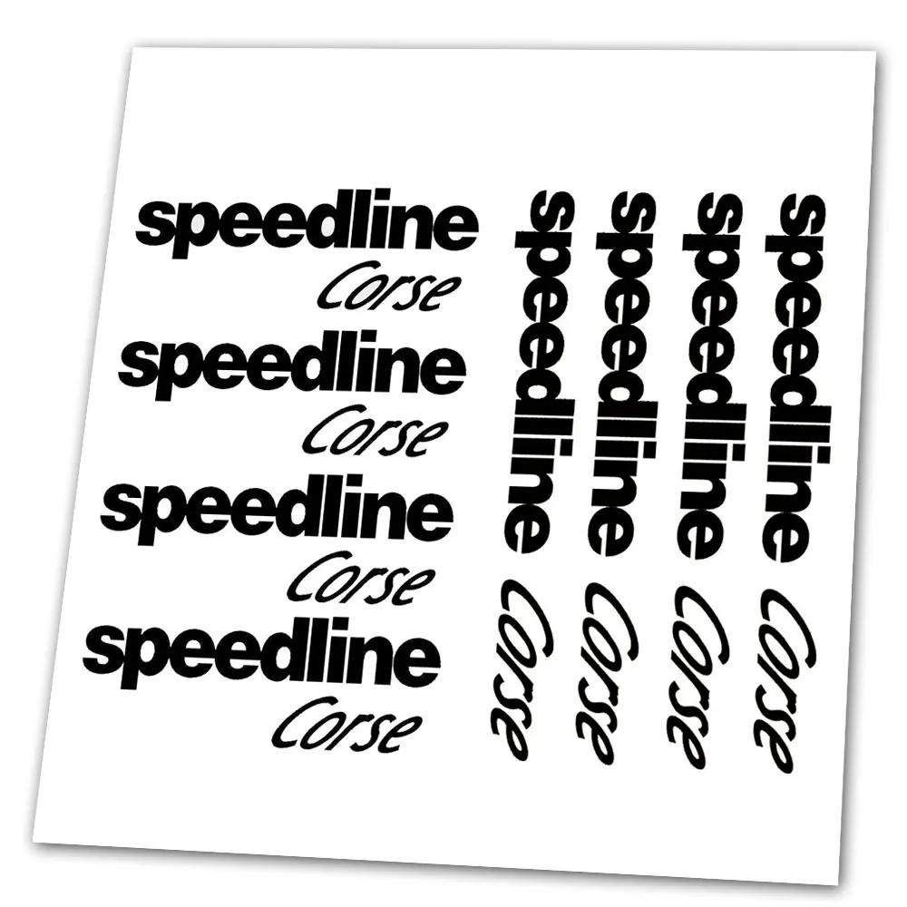 For SPEEDLINE CORSE VINYL DIE CUT GRAPHICS STICKER DECAL KIT