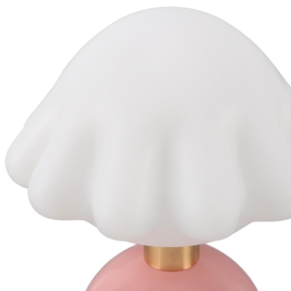Dimmable 3 Color Temp Table Lamp Mushroom Desk Night Light Aesthetic LED Table Lamp  Bedside