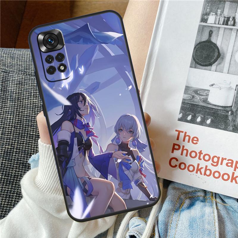 Honkai Star Rail Seele Case For Xiaomi Redmi Note 11 8 9 10 12 Pro 12S 11S 10S 9S Redmi 12 9C 10C 12C 13C Cover