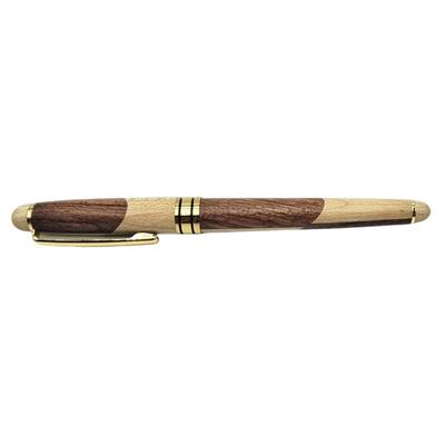 Holz Gelstift Ästhetischer Neutraler Stift Schwarzer Tintenstift Schreibstift Geschenkstift Journaling-Stift für Schüler Lehrer