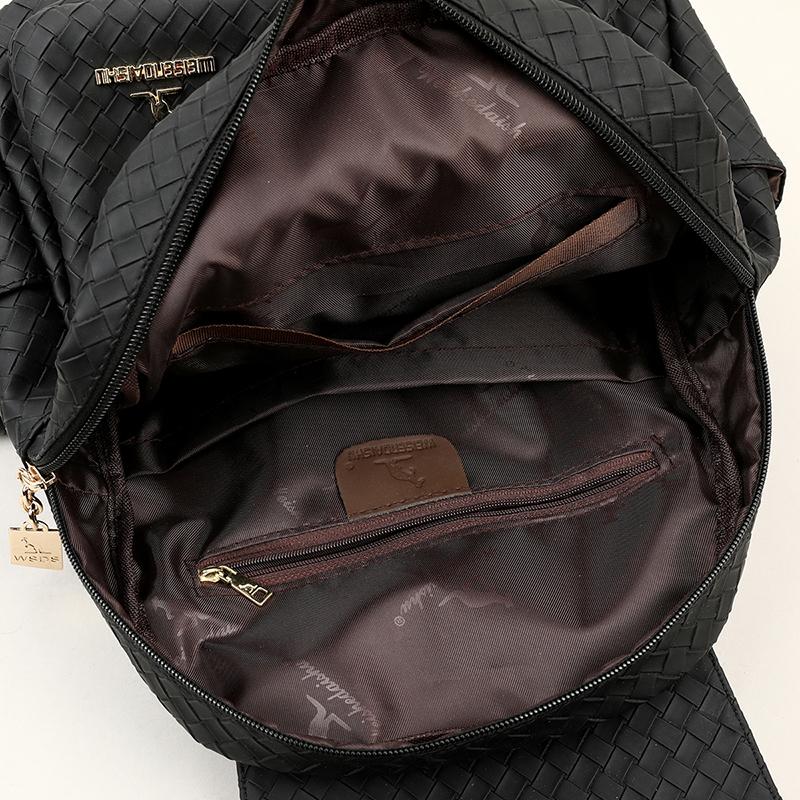 Soft Leather Backpack Women's Large Capacity Travel Bag