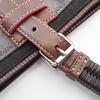 Used LOEWE anagram Tote Bag canvas leather Black Brown Used Women