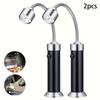 Magnetic BBQ Grill Light with 360° Flexible Gooseneck - Super Bright LED Outdoor Barbecue Flashlight, Handy Camping & Cooking Tool Gift for Men