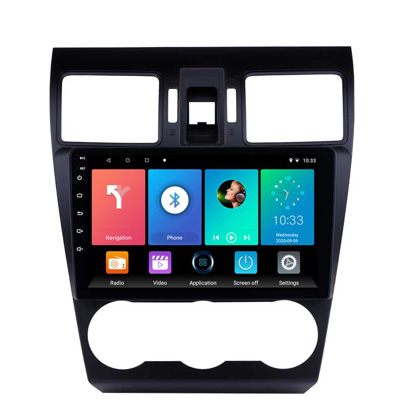 1+16GB 9 Inch Android Car Radio For Subaru Forester 4 SJ 2012- 2015 2016 Multimedia Player 2Din Navigation GPS DSP RDS Head Unit