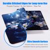 PC peripherals Anime vivid glass flower Mouse pad Desk XXL 400x800x2mm Gamer Keyboard Laptop Carpet Esports Non-slip rubber mat